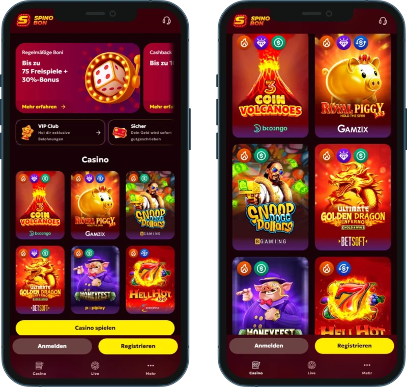 Live Casino mobil