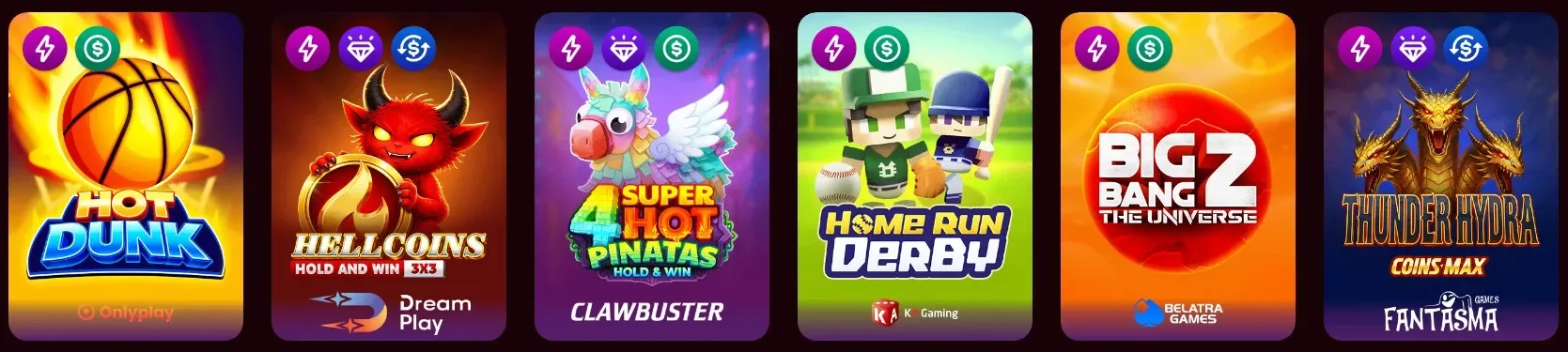 Slots bei Spinobon Casino